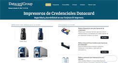 Desktop Screenshot of datacardmexico.com
