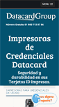 Mobile Screenshot of datacardmexico.com